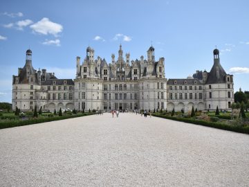 Château de Chambord dans la région Centre-Val de Loire