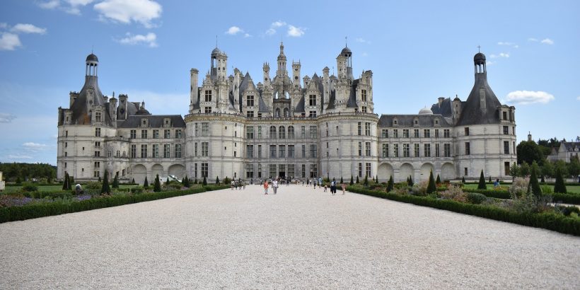 Château de Chambord dans la région Centre-Val de Loire